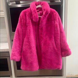 GB Oversized Faux Fur Coat